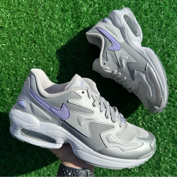 Nike Shoes - Nike Air Max 2 Light Se Vast Grey / Purple Agate